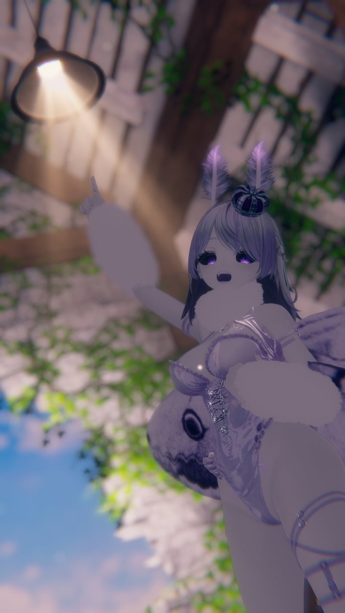 VioletRainVR's tweet image. Lamp?!
📸: @Korvox_ 
#VRChat #VRChatPhotography