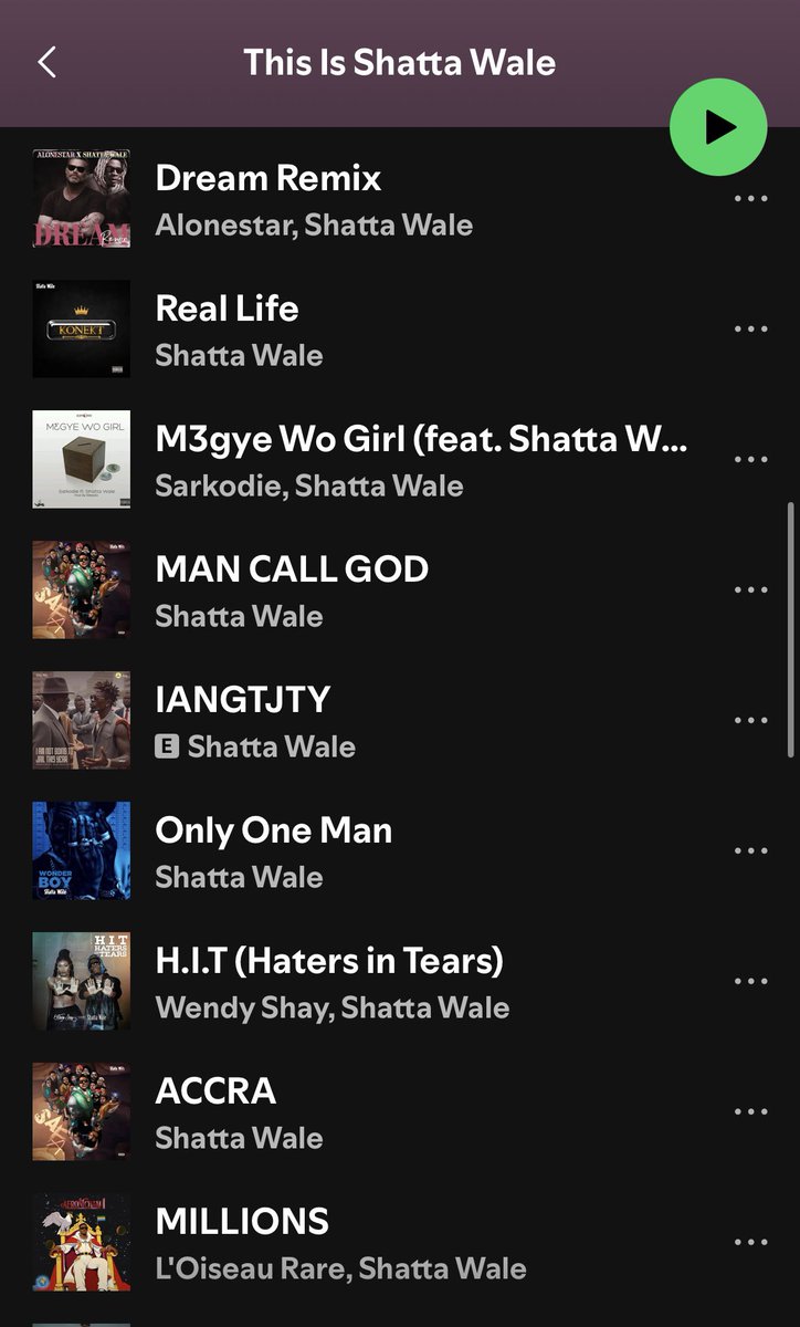 Alonestar x <a href="/shattawalegh/">SHATTA WALE</a> Dream Remix out now open.spotify.com/playlist/37i9d…