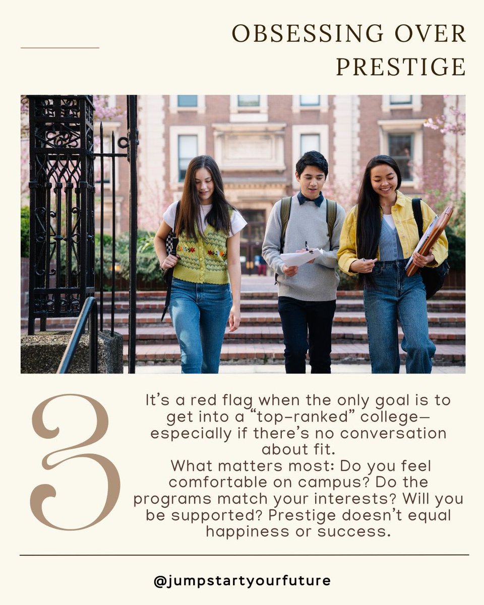 JessAzout's tweet photo. At JumpStart Your Future, Jessica Azout believes that honest, personalized guidance makes all the difference.
๐ฌ Save this for later or share with a friend going through the process.
#CollegeAdvice #StudentSupport #JumpStartYourFuture #CollegeBound #ApplicationHelp https://t.co/CL3a82siLd