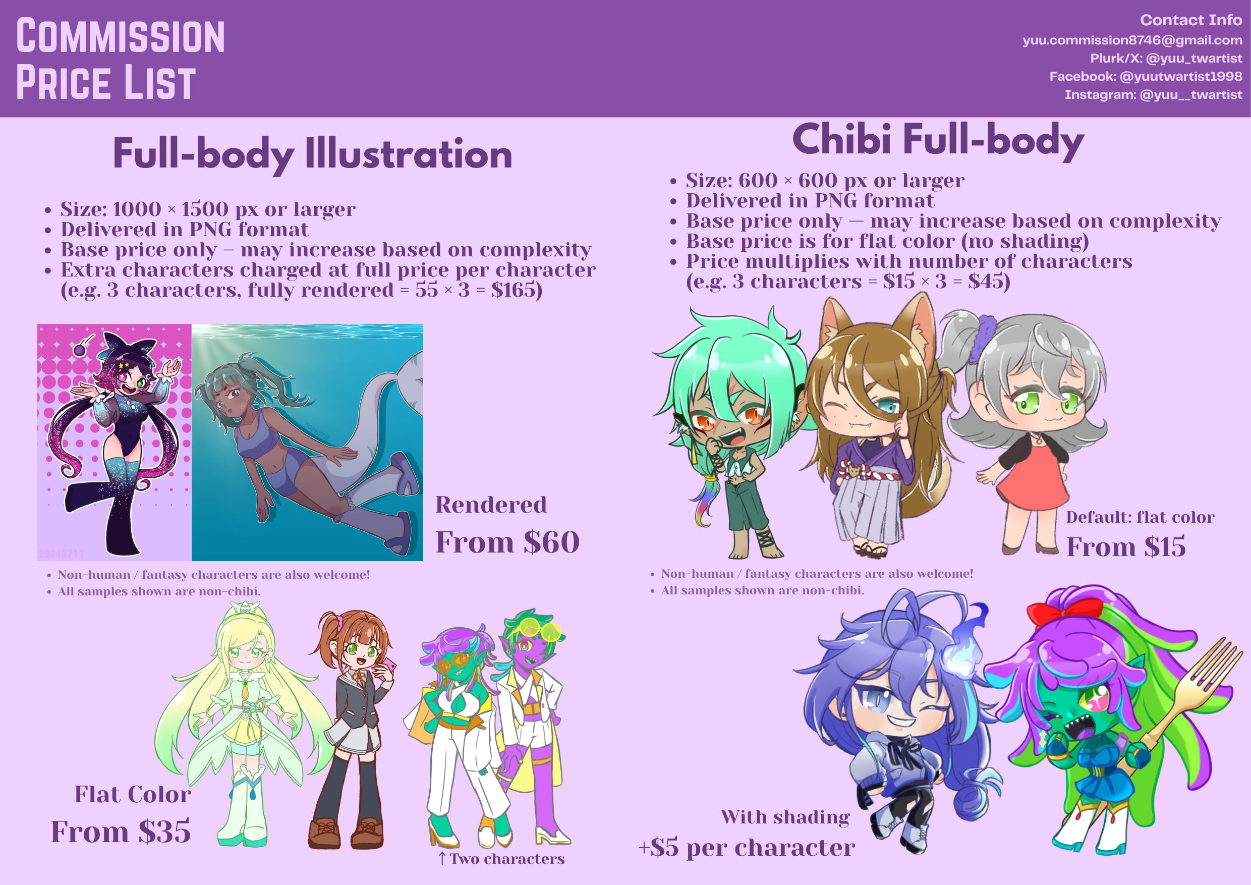 夢靜幽🍀Yuu💢COMMISSION OPEN (@yuu_twartist) / X