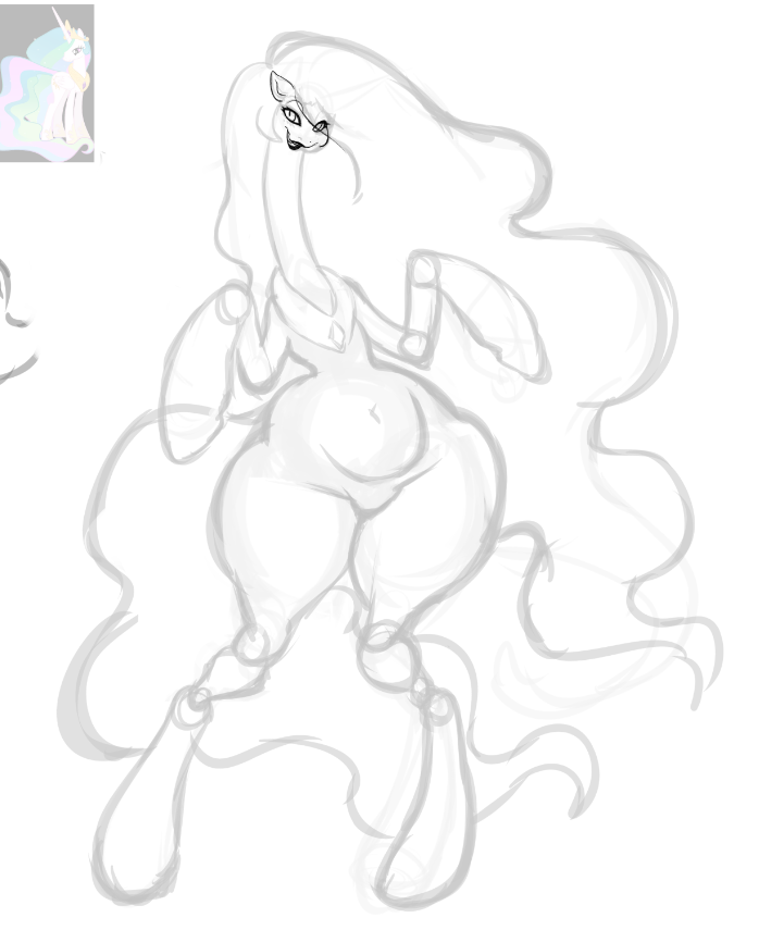 Drawin ponies
I feel like the only Ponies that I can look at with any kind of physical attraction would be Celestia and Luna.
#MLP #Mylittlepony #Clop #WIP #Sketch #Art