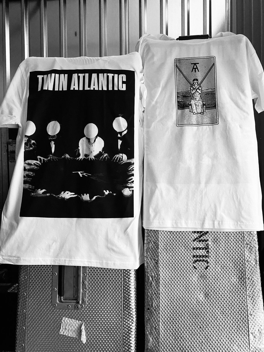 McPostT's tweet photo. Twin Atlantic, a Scottish alternative rock band formed in 2006, is promoting new merchandise available exclusively at their upcoming shows in Brighton (Concorde 2, June 4, 2025) and Exeter (Exeter Phoenix, June 5, 2025)

#Post #Event #Show #Shop #Music https://t.co/7EzJY7uSzz