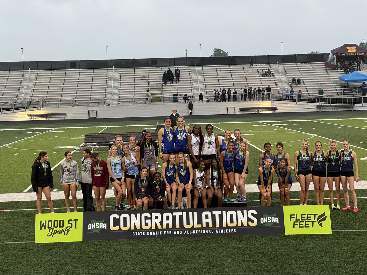 The Girls 4x400m relay of Bower, Chapman, Szasz, and Wendorf placed 4th to Advance to State! They will compete next Friday. Congrats!