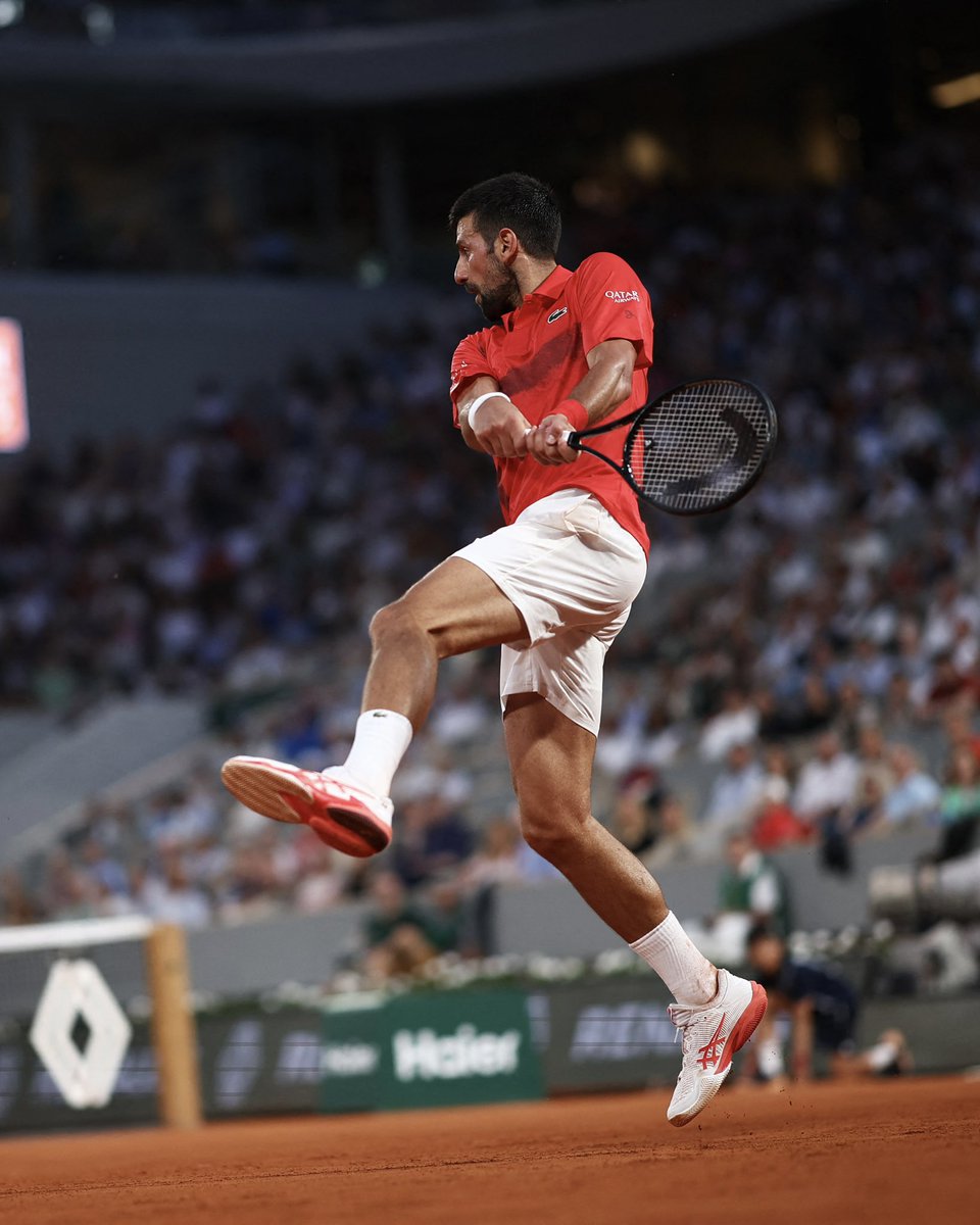 ATP Tour (@atptour) on Twitter photo Straight to business π«‘
<a href="/DjokerNole/">Novak Djokovic</a> dominates Misolic with a 6-3 6-4 6-2 win π
<a href="/rolandgarros/">Roland-Garros</a> | #RolandGarros Straight to business π«‘
<a href="/DjokerNole/">Novak Djokovic</a> dominates Misolic with a 6-3 6-4 6-2 win π
<a href="/rolandgarros/">Roland-Garros</a> | #RolandGarros