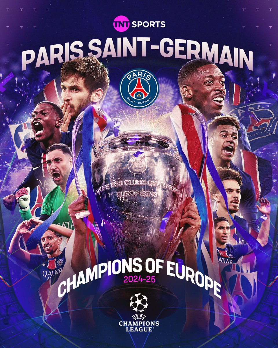 PSG WIN BY THE BIGGEST EVER MARGIN IN A CHAMPIONS LEAGUE FINAL TO FINALLY CLAIM THE ULTIMATE PRIZE IN FOOTBALL 🏆🔥
