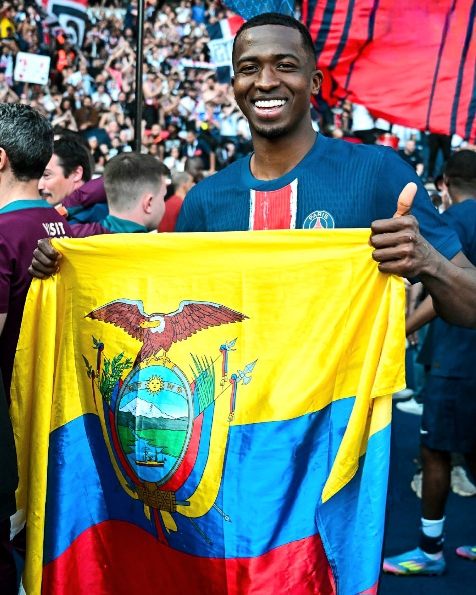 ¡Felicidades a Willian Pacho por su consecución de la UEFA Champions League con el <a href="/PSG_inside/">Paris Saint-Germain</a>, la primera para Ecuador!

¡Salud, campeón! 🍷🇪🇨🏆