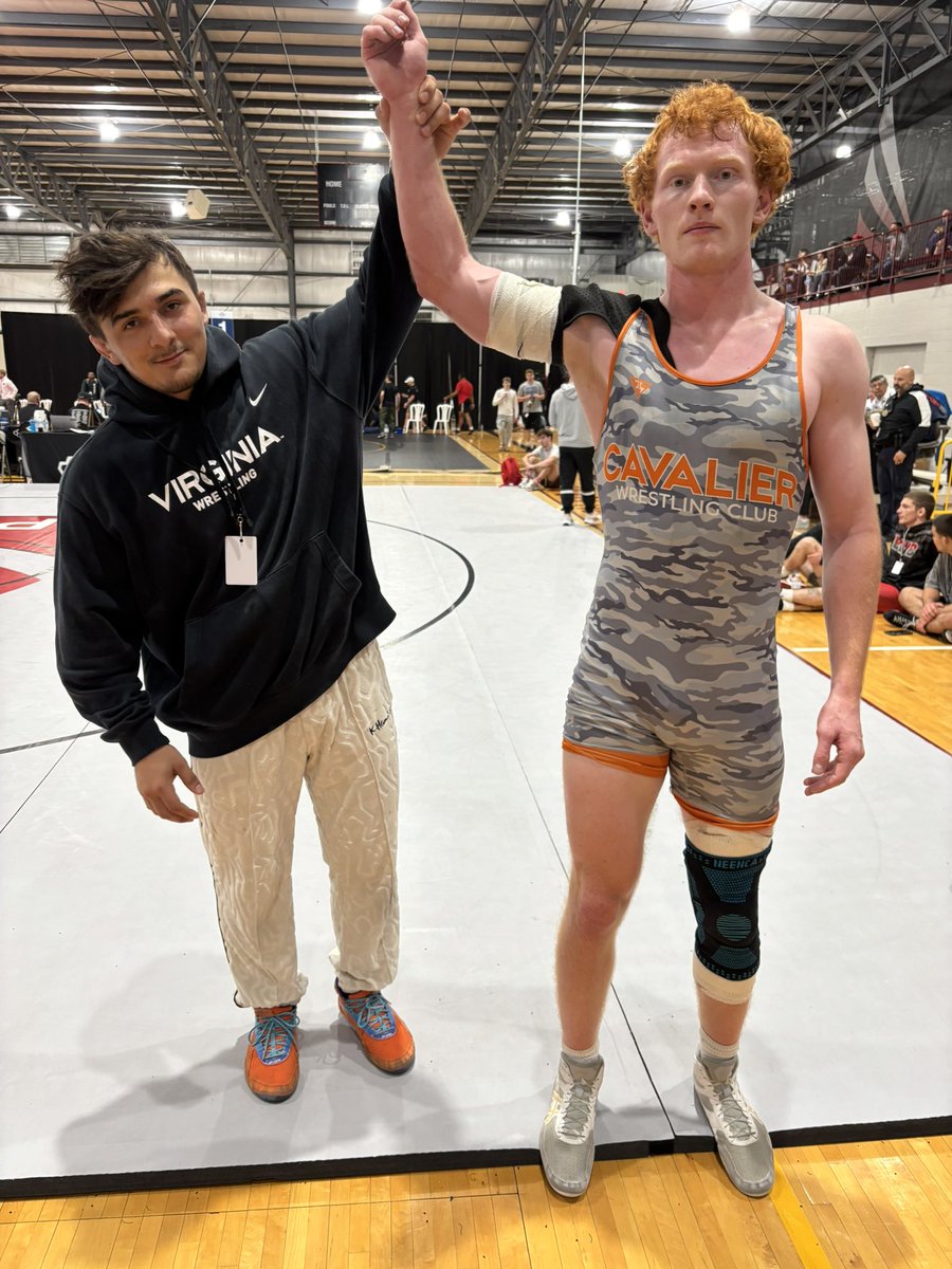 CavalierWRSTL's tweet photo. You always want to see how guys respond to adversity. After dropping bouts in rnd 1 Jack Lesher &amp; Joe Burch respond well. 

Jack Lesher, CWC over Lucas Hageman, VWCI (TF 11-0 (4:00))

Joe Burch, CWC over Colby Celuck, CART (F 3:30)

#kaboom 💥
#u23nationals 
#Gohoos https://t.co/upicu0sDtd