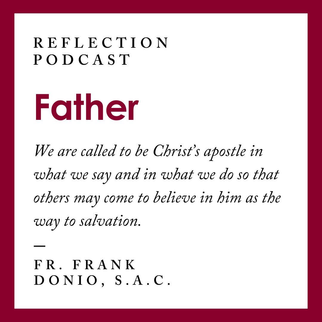 For the Ascension of the Lord and the Seventh Sunday of Easter, a reflection on Christ being sent into the world by the Father and our being sent by him.
Click the link below to listen.
catholicapostolatecenterpodcast.com/reflections/fa…