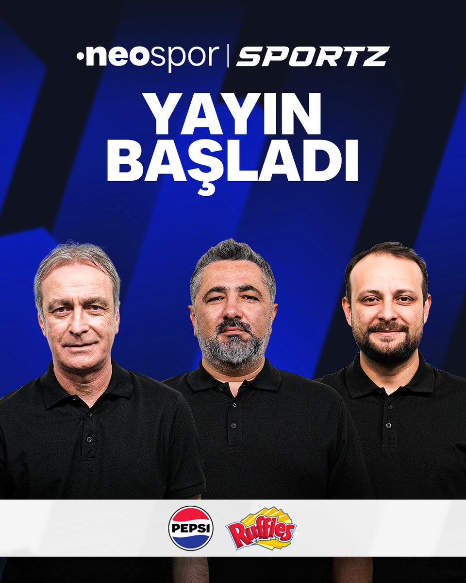 NEO Spor (@neosportr) on Twitter photo ⚽ Pepsi ve Ruffles'ın sunduğu ŞAMPİYONLAR LİGİ ÖZEL, NEO Spor ve SPORTZ ortak CANLI yayınında BAŞLADI! #işbirliği
🏆 Avrupa'nın en büyüğü PSG! | PSG 5-0 Inter
🎙 <a href="/ZOnderOzen/">Z.Önder Özen</a>, Serdar Ali Çelikler, <a href="/onurtugrul/">Onur Tuğrul</a>
📺 youtube.com/live/C6cna84SE…
👉 SPORTZ'dan izlemek için: ⚽ Pepsi ve Ruffles'ın sunduğu ŞAMPİYONLAR LİGİ ÖZEL, NEO Spor ve SPORTZ ortak CANLI yayınında BAŞLADI! #işbirliği
🏆 Avrupa'nın en büyüğü PSG! | PSG 5-0 Inter
🎙 <a href="/ZOnderOzen/">Z.Önder Özen</a>, Serdar Ali Çelikler, <a href="/onurtugrul/">Onur Tuğrul</a>
📺 youtube.com/live/C6cna84SE…
👉 SPORTZ'dan izlemek için: