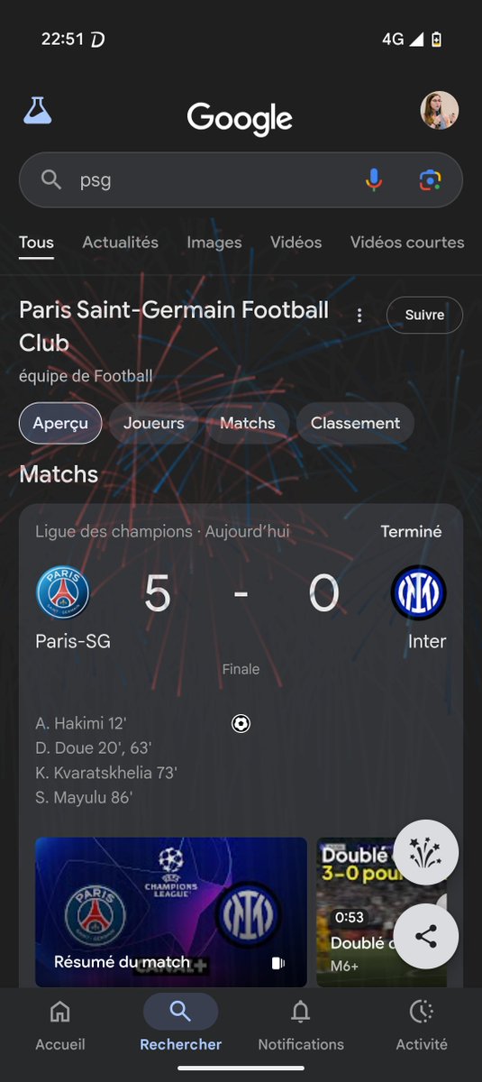 Fireworks for PSG tonight on <a href="/goo/">Benji ☕️</a>