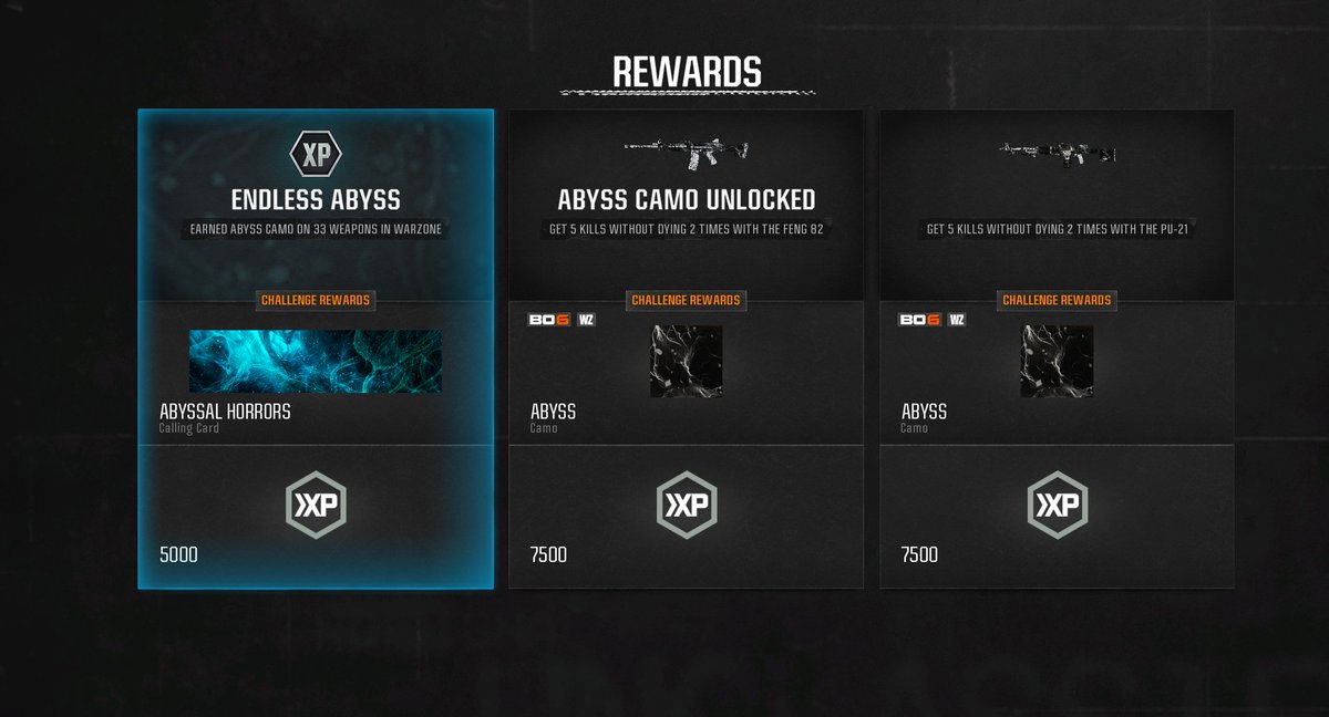 and thats abys done as wel fully got all 3 camos on the game