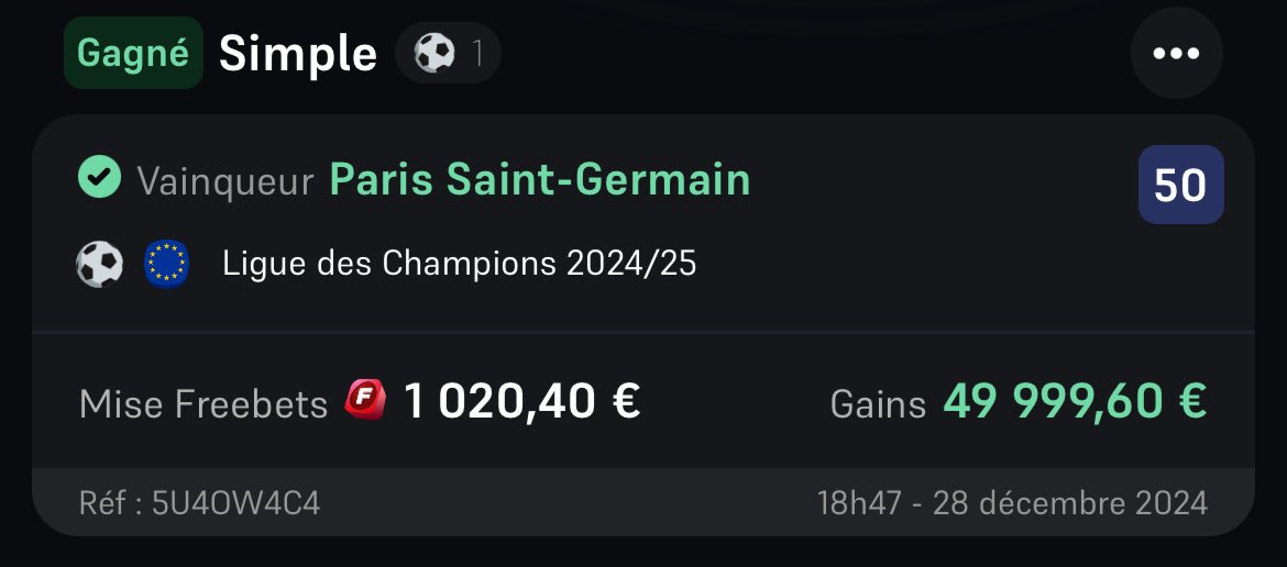 C’EST FAIT ❤️

PARIS A GAGNÉ LA LIGUE DES CHAMPIONS 🏆