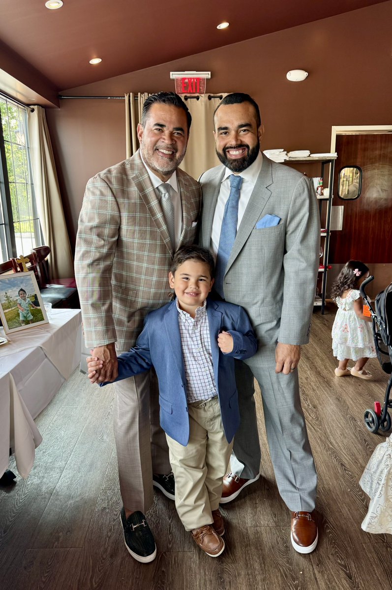 Celebrating Kristiano Baptism.
