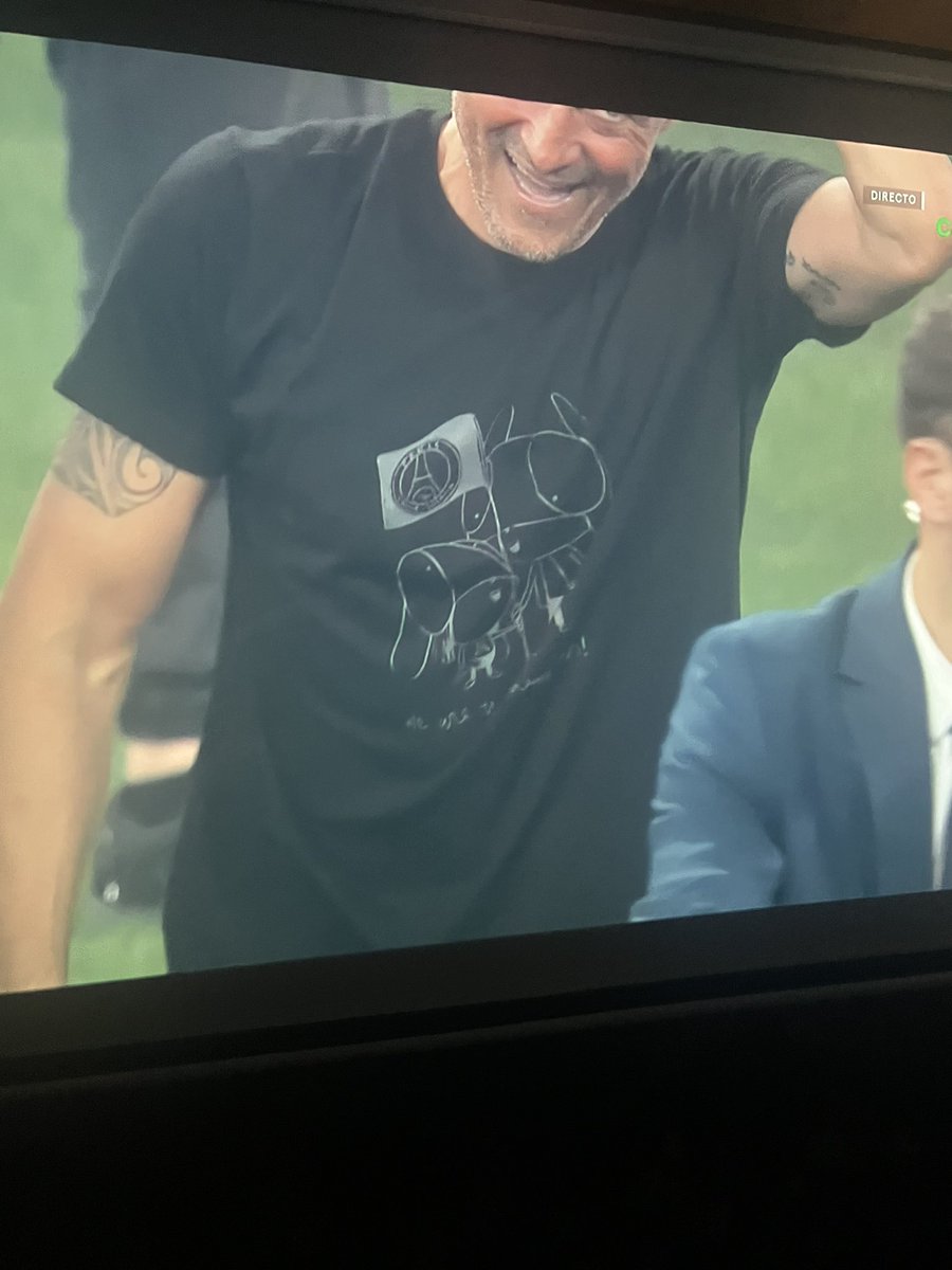 Luís Enrique y Xana. Siempre en tu equipo! Enhorabuena!