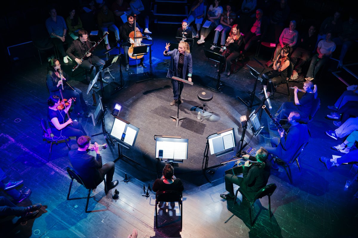 It was a mesmerising evening at <a href="/glasshouseicm/">The Glasshouse International Centre for Music</a> tonight, with the world premiere of <a href="/Heloise_Werner/">Héloïse Werner</a>'s haunting The Cuckoo's Hour. A pleasure to photograph.