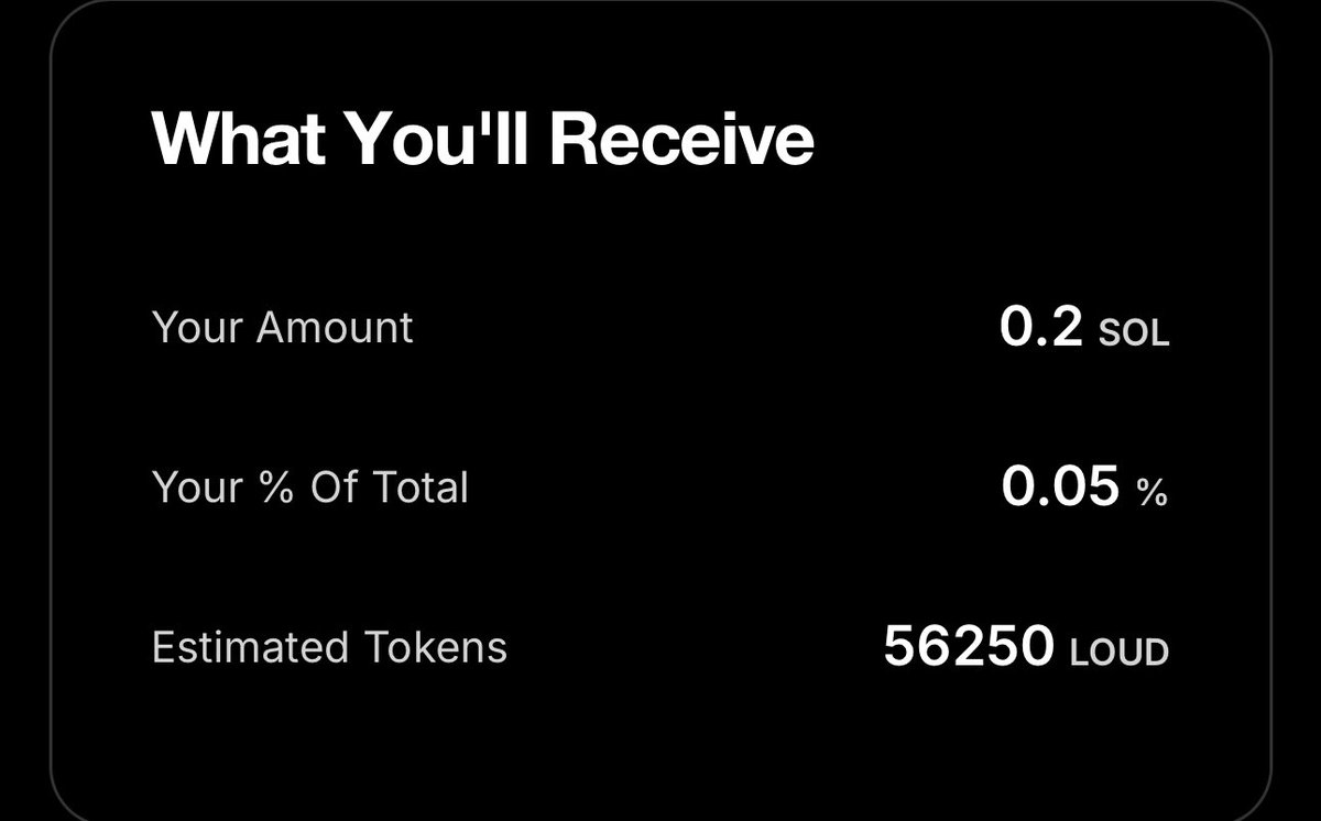 I was lucky enough 🎊

Congrats who hit <a href="/stayloudio/">Loud!</a> on Phase 2. Now time to chill and wait updates from team. It was very tiring day. 

Be ready for $LOUD and stay LOUDIO

Good night 💤