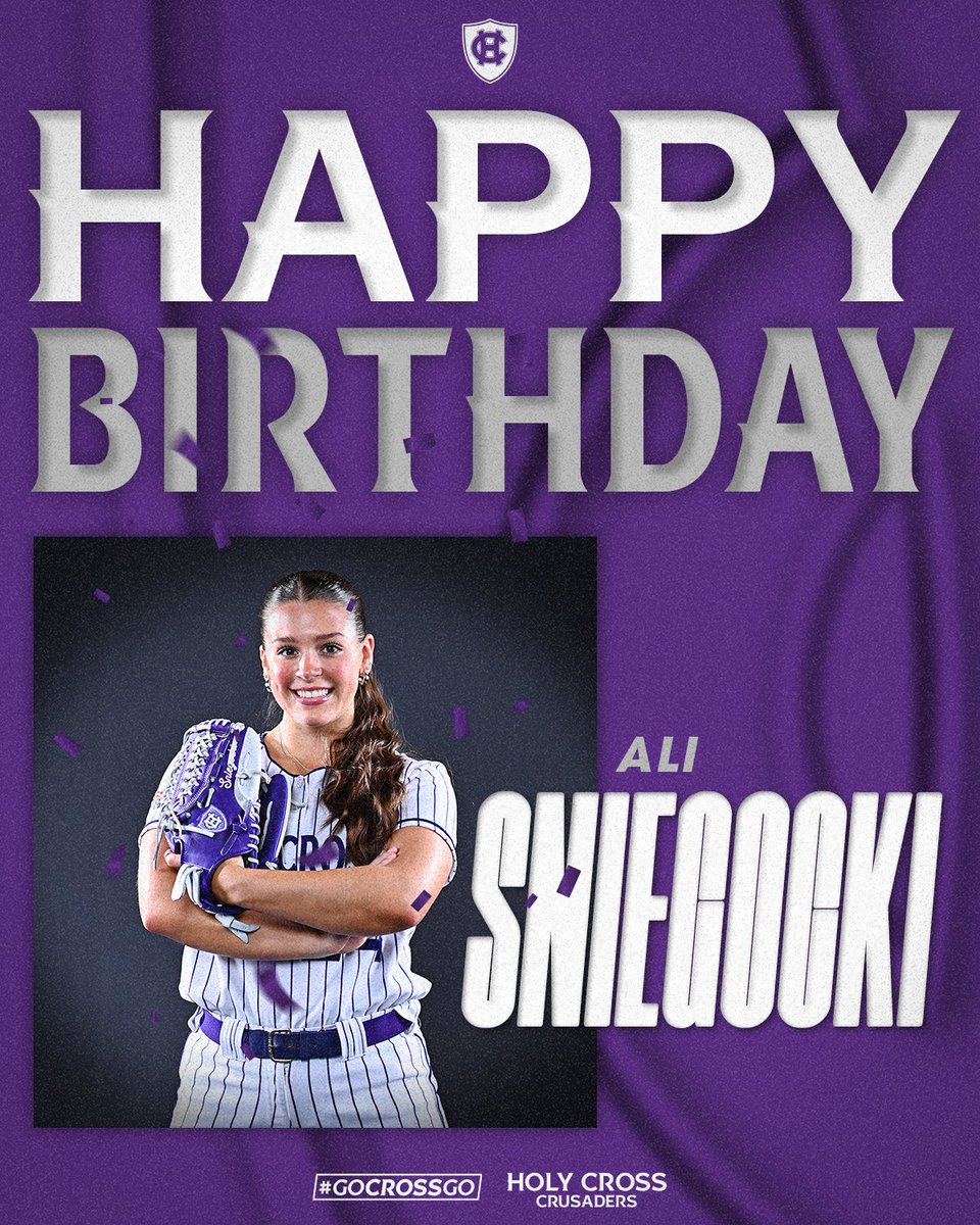 🥳 Wishing <a href="/SniegockiAli/">Ali Sniegocki</a> a happy birthday!

#GoCrossGo | #HappyBirthday