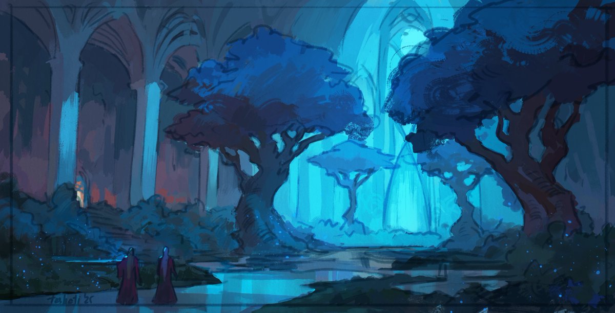 #2to1Art #EnvironmentSketch #DigitalArt #sketch #dailyart #cgart #environment