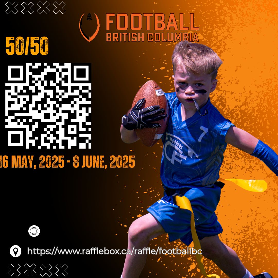 💥 WHO’S TAKING HOME THE CASH? 💥
Our 50/50 draw ends in one week! The winner could be YOU.
🎫 Make sure to get your ticket: rafflebox.ca/raffle/footbal…
❤️ Support football. 🏆 Win cash.
*must be 19 or older to participate**

#FootballBC  #SupportAndWin #FootballFamily