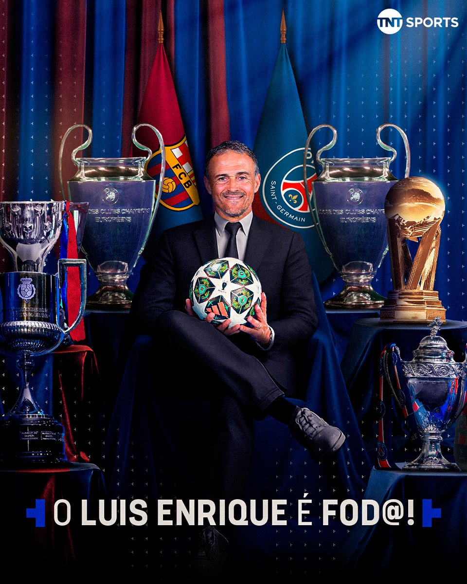 ELE CONSEGUIU! 🏆 QUE HISTÓRIA, QUE MOMENTO! A TRÍPLICE COROA É DO LUIS ENRIQUE E TÍTULO INÉDITO. Ainda bem que o PSG foi fechamento com o projeto dele, AINDA BEM! #CasaDaChampions #Max