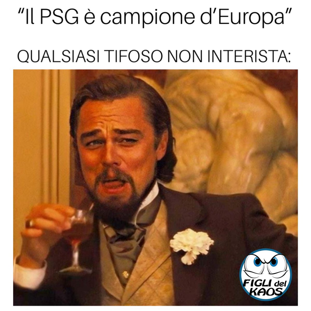 FIGLIdelKAOS's tweet photo. #PsgInter https://t.co/bTbv8oNGFT