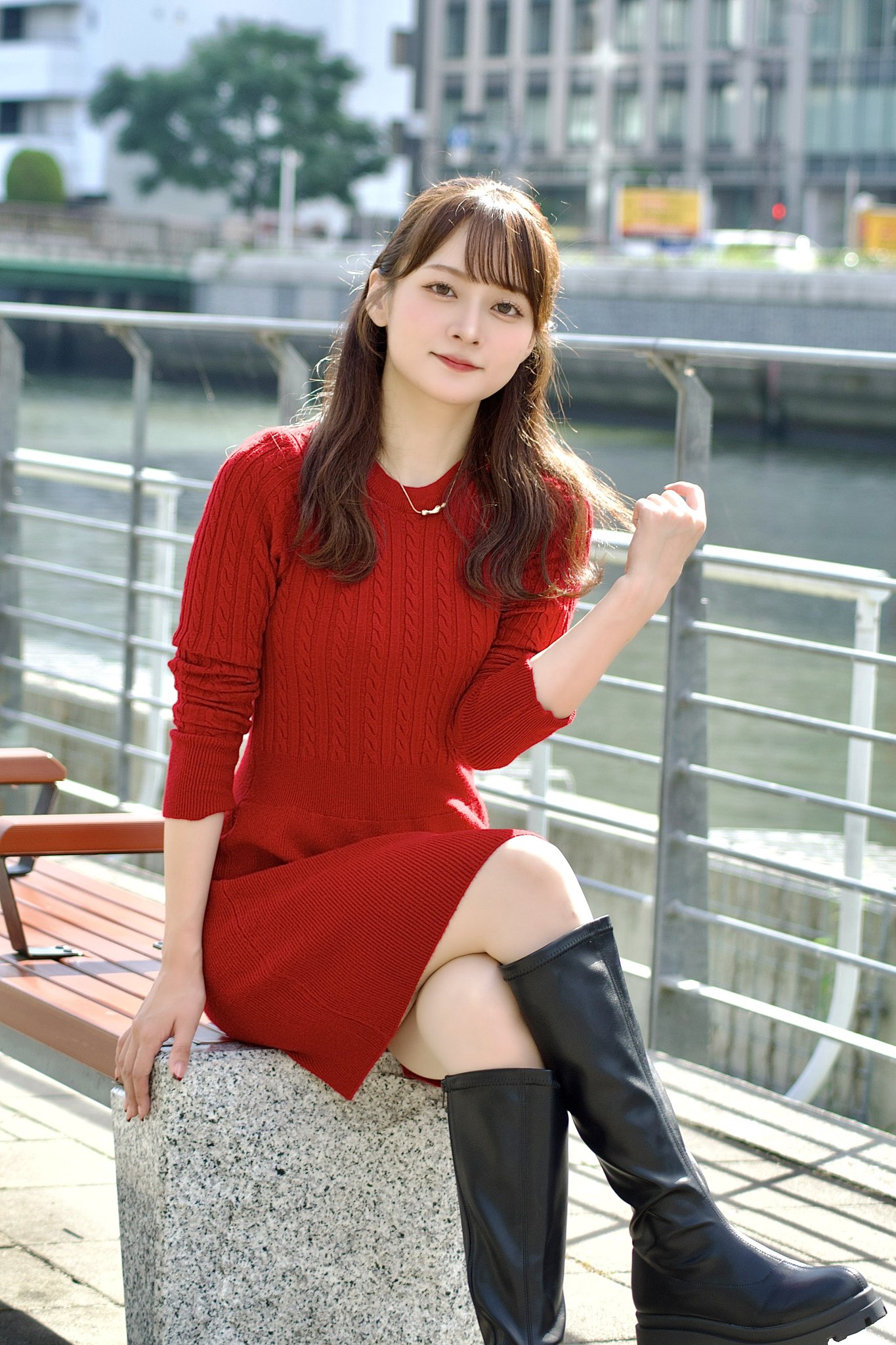 オオカミとしずかな月夜のナイトマーチ　リネン混　ジャケット DRESSTERIOR ノーカラーコート コート 「大人百花冬号掲載