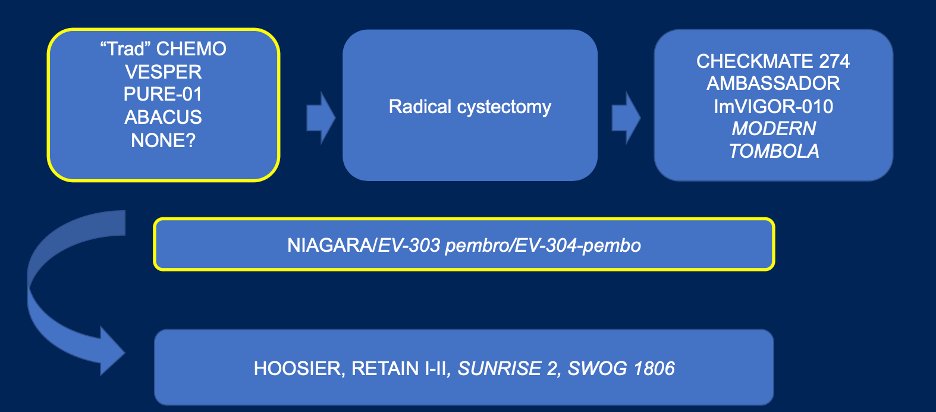Julian Chavarriaga (@chavarriagaj) on Twitter photo #ASCO25 <a href="/AnneSchuckmanMD/">Anne Schuckman</a> discussed how to navigate the crossroads and the evolving treatment paradigms in the Perioperative Management of MIBC:
đź’‰ NAC + RC remains standard, but NIAGARA & others push toward IO combos
📉 BCAN survey: only 1/2 of pts saw a MO and 1-5% discuss TMT #ASCO25 <a href="/AnneSchuckmanMD/">Anne Schuckman</a> discussed how to navigate the crossroads and the evolving treatment paradigms in the Perioperative Management of MIBC:
đź’‰ NAC + RC remains standard, but NIAGARA & others push toward IO combos
📉 BCAN survey: only 1/2 of pts saw a MO and 1-5% discuss TMT
