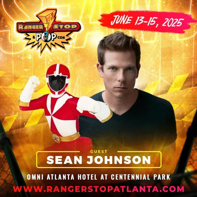 Next up - #Rangerstop in Atlanta (June 13-15) with fellow #PowerRangers Lightspeed Rescue alums <a href="/sassycraig/">Sasha Craig</a> and <a href="/keithsings/">Keith Robinson</a>! I hope to see you there!
