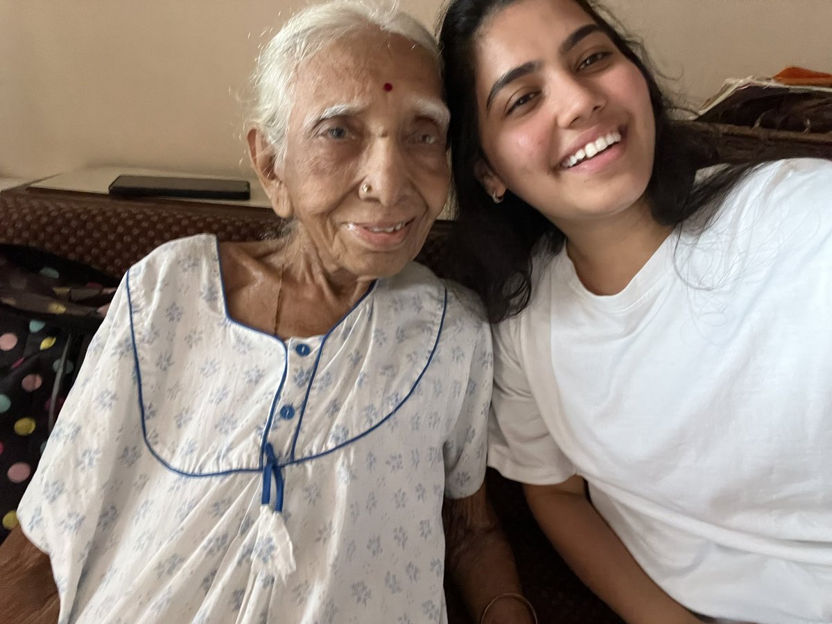 NehalChoksi2's tweet photo. Every time I visit this 93 year old baa who lives alone, cooks her own food, and does everything herself, I feel something deep
Yesterday she said, tomorrow I m going to an old age home. She smiled..but her eyes said more. 
At this age, more than anything, they need companionship https://t.co/YUhKGlhRdw