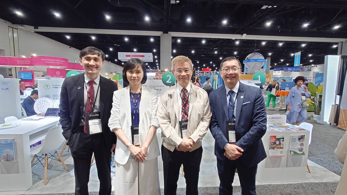 Sophie_Chou168's tweet photo. #2025NAFSA  #SanDiego #FICHET https://t.co/oGyz8UpQZ3