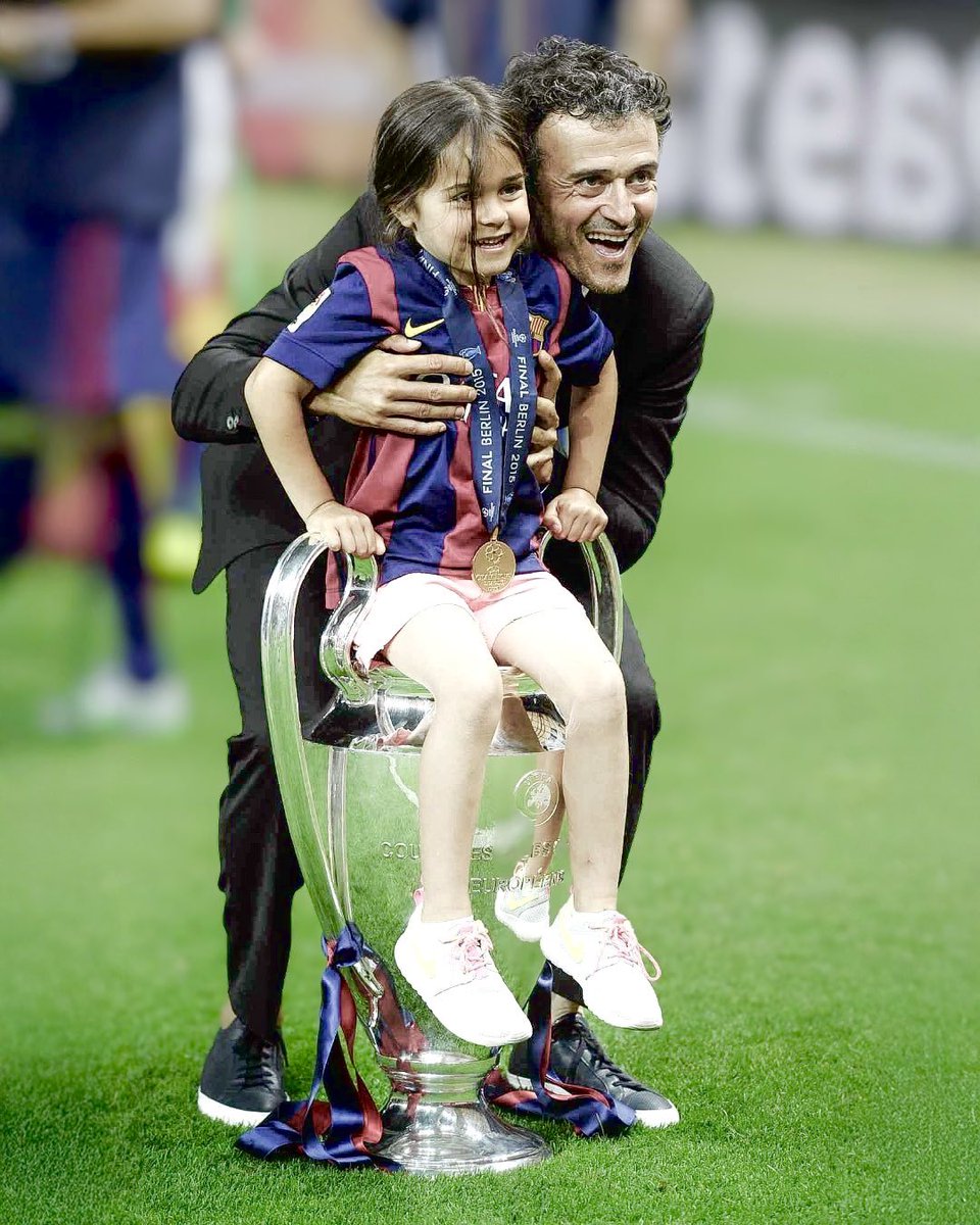 Happy for Luis Enrique 💙❤️