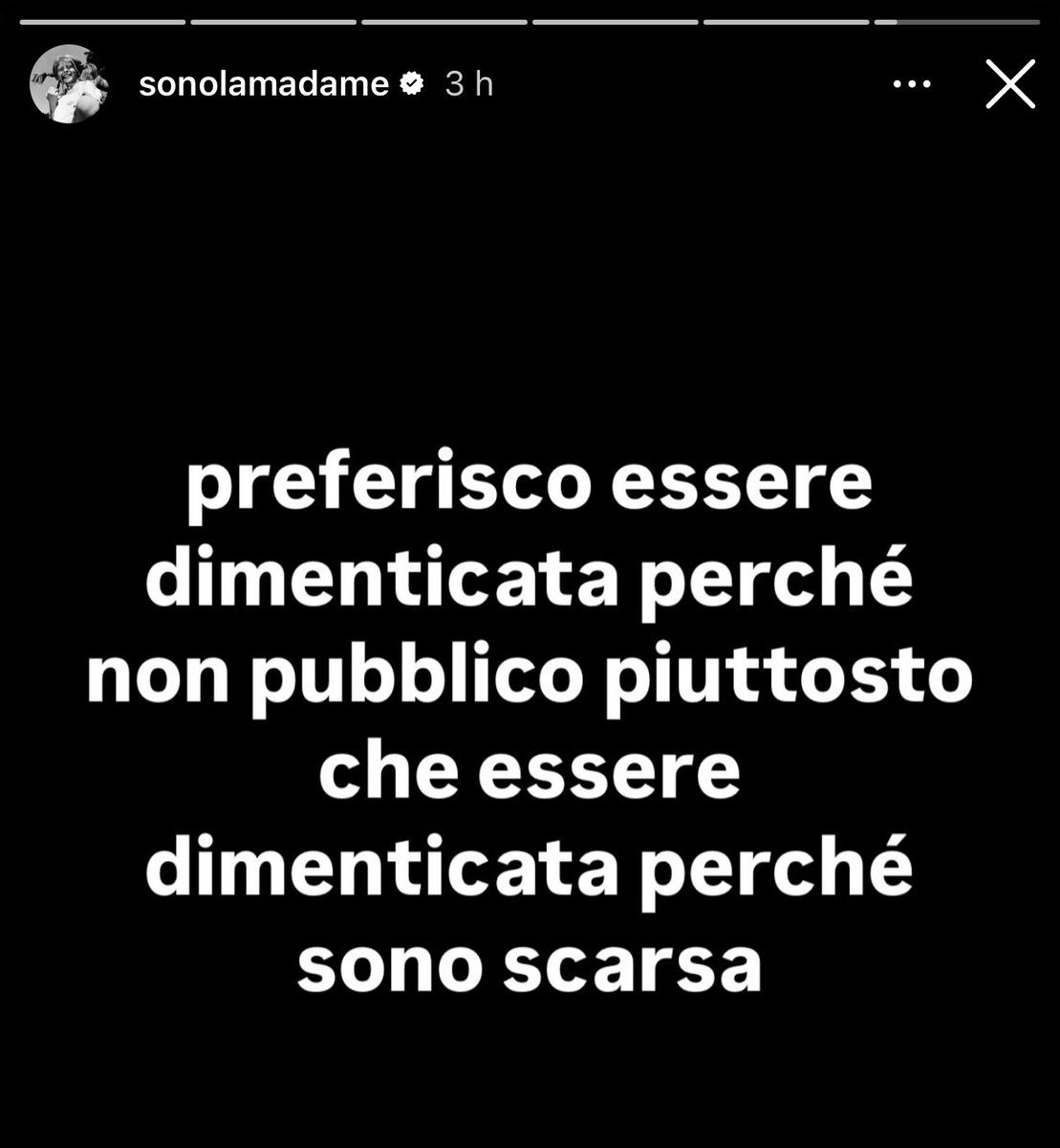 Dalle Stories di Madame 🔥