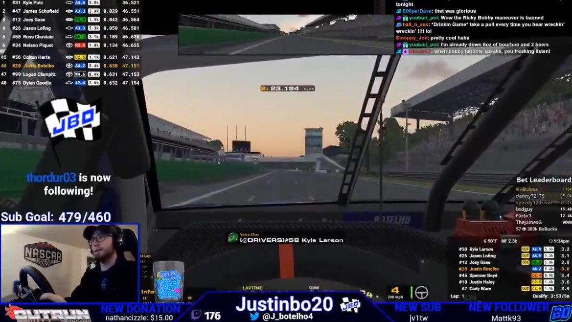 “I feel like I'm usually pretty good about not keying up or not doing gestures and stuff”