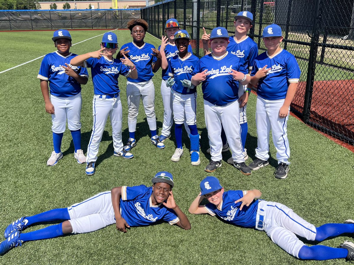 CedrickHarris11's tweet photo. Walked it off in game 1 …. 7-6! 💙✔️ #Dub #SwingLab #TheLab #BeLikeCJ #GrowTheGame #11uHarris https://t.co/a7UY4HKggu