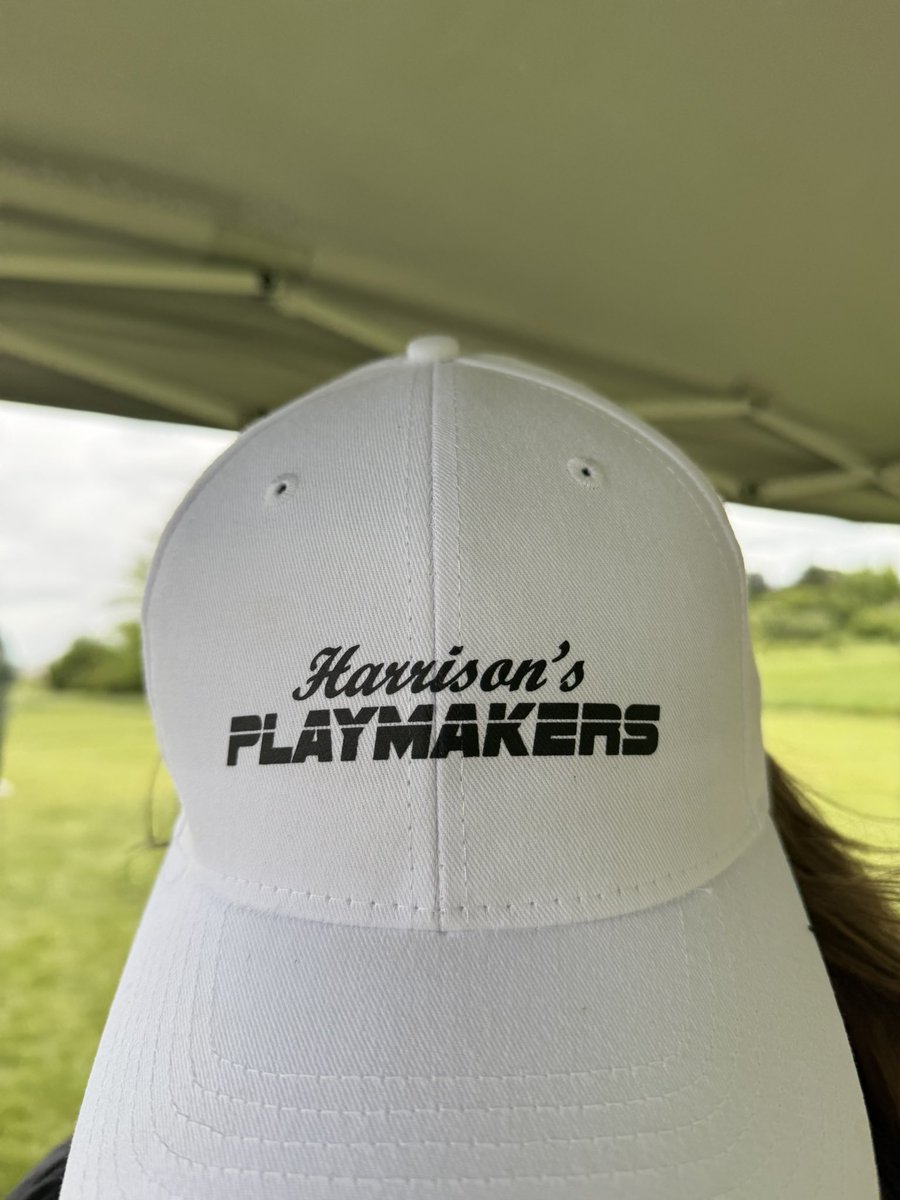 Representing Harrison's Playmakers - Buffalo today at the 1st Croom Photos Charity Golf Tournament!! ❤️💙
