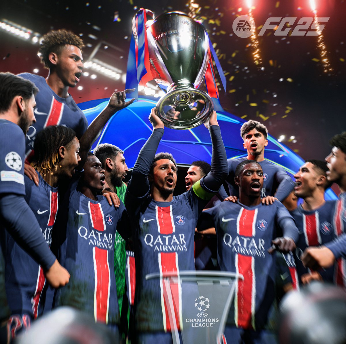 EA SPORTS FC (@easportsfc) on Twitter photo Champions crowned.
Congratulations to <a href="/PSG_inside/">Paris Saint-Germain</a> on winning their first <a href="/ChampionsLeague/">UEFA Champions League</a> trophy. Champions crowned.
Congratulations to <a href="/PSG_inside/">Paris Saint-Germain</a> on winning their first <a href="/ChampionsLeague/">UEFA Champions League</a> trophy.