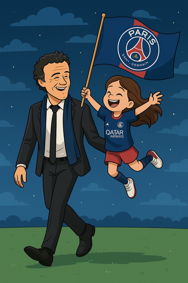 Abrazo al cielo Xana. Te queremos mucho, Luis Enrique.