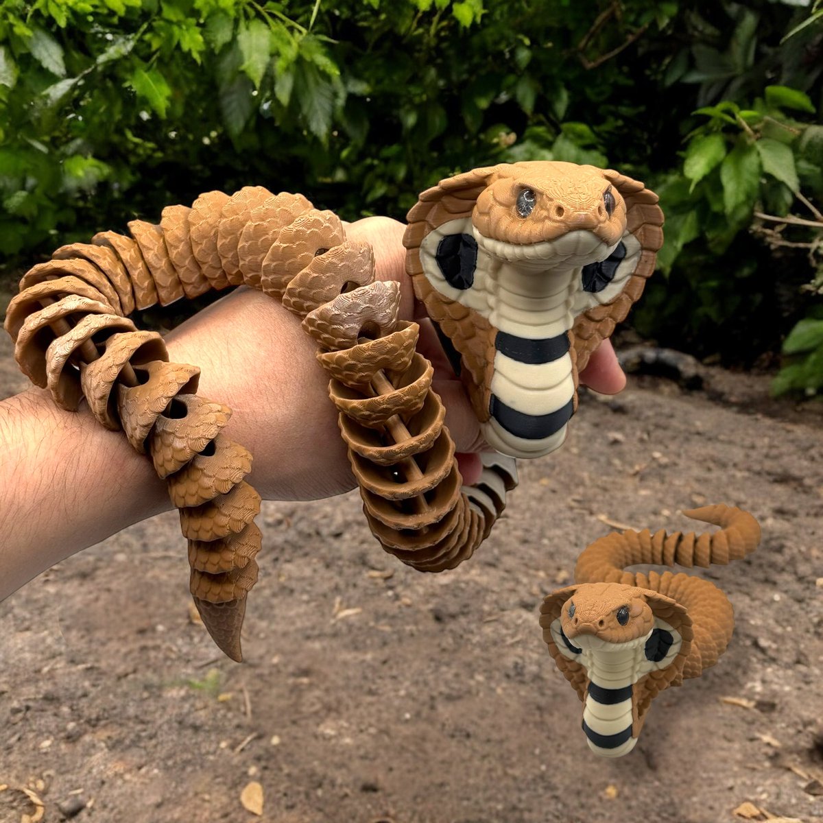 tacticalkaoz3D's tweet image. I’ve been on a snake designing streak lately, and this cobra is the newest in the series. Available: than.gs/m/1348556