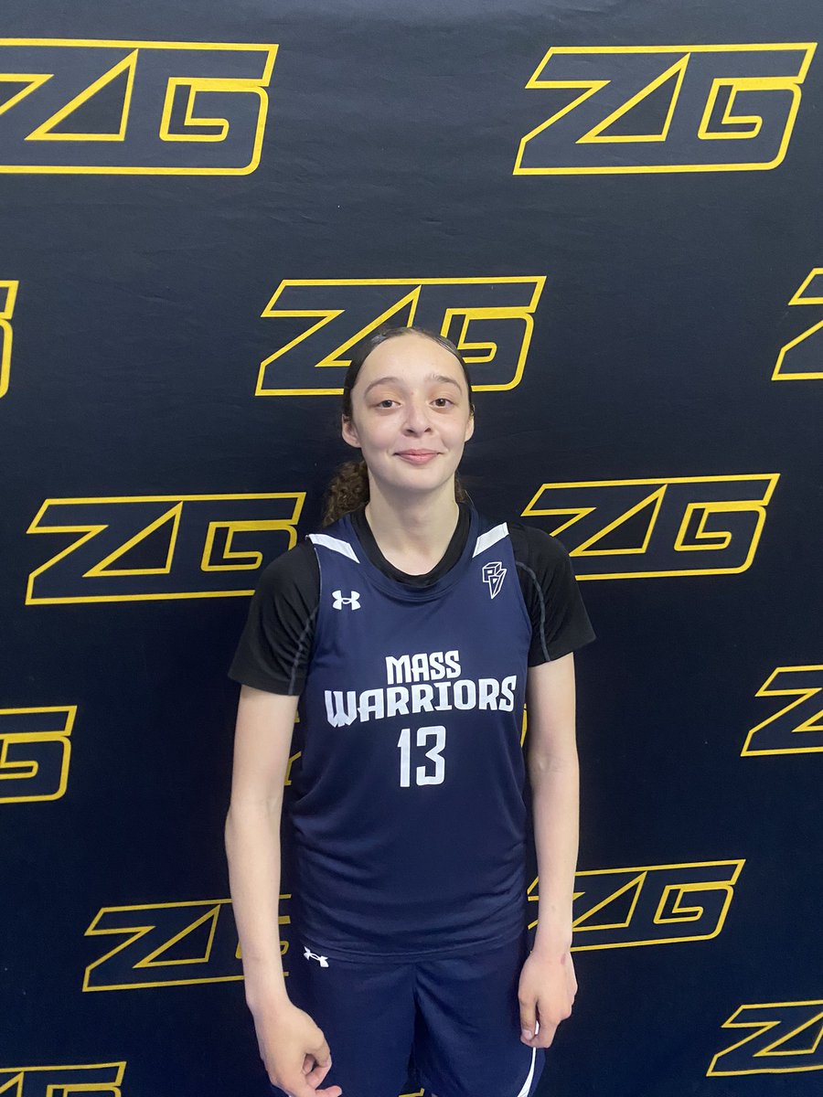 zg_newengland's tweet photo. Awesome game from Jaliyah Santiago from @MassWarriorsBB at the #ZGFinals. Jaliyah is our #ZGPOTG‼️ https://t.co/MjfB5TPvbd