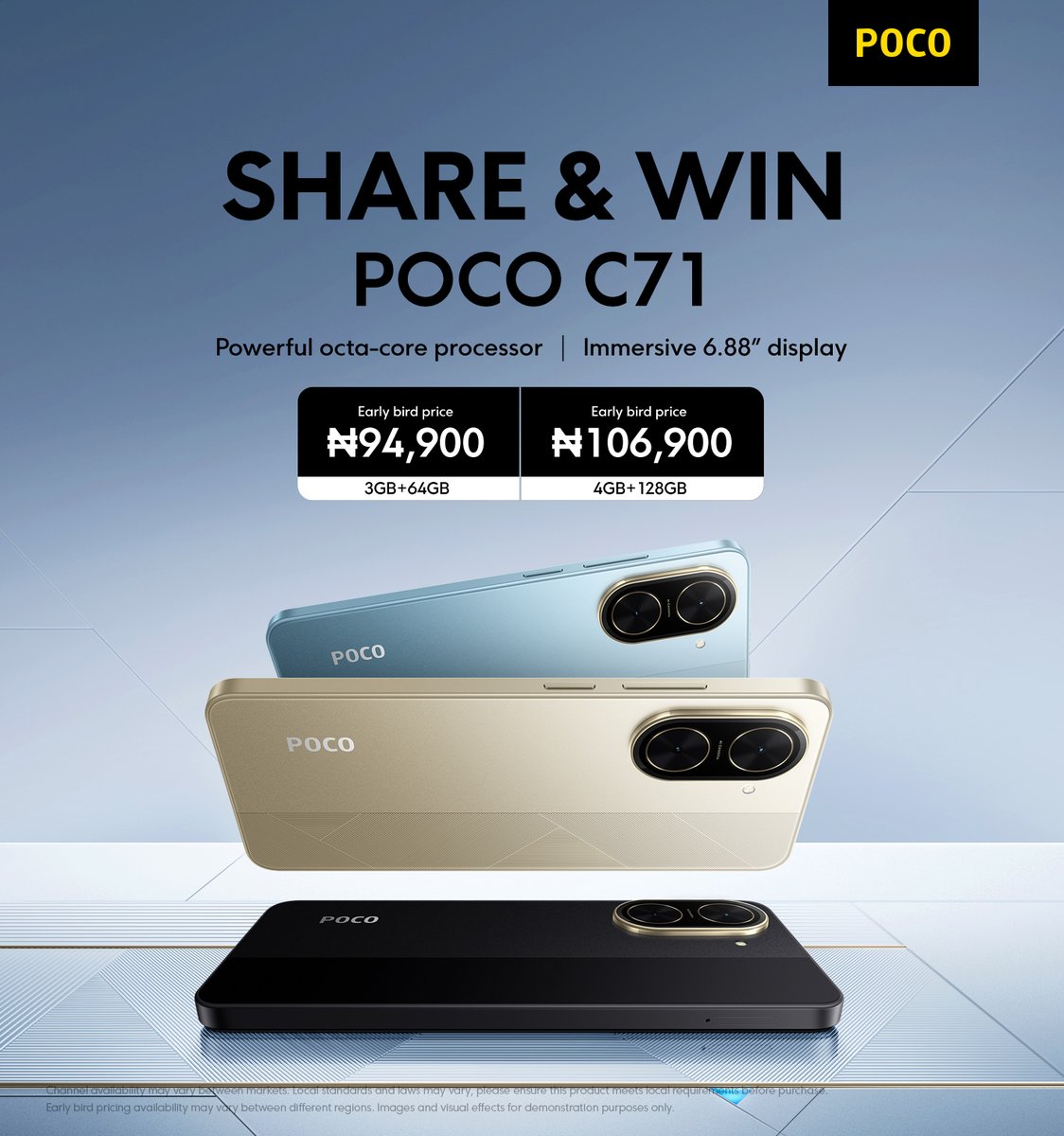 POCO Nigeria tweet media
