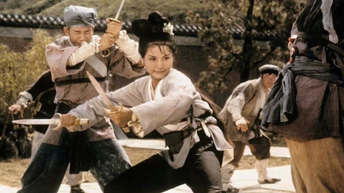 KFMovieGuide's tweet image. The warrior women of wuxia 🗡️: #HsuFeng, #ChengPeiPei, #LingfengShangguan and #AngelaMao in films directed by #KingHu. We discuss the life and legacy of the legendary wuxia director on the latest #KFMGPod, available now everywhere you get podcasts. 
.
bit.ly/TributeToKingHu