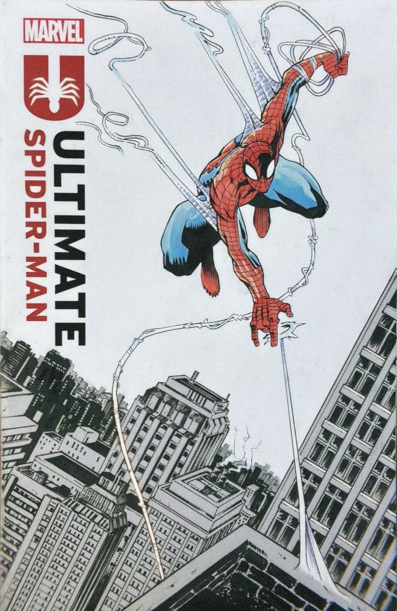 DrewRende's tweet photo. Spider-Man drawn on an issue one sketch cover 
#comicart #spiderman #comics https://t.co/kMG5YVJqnL