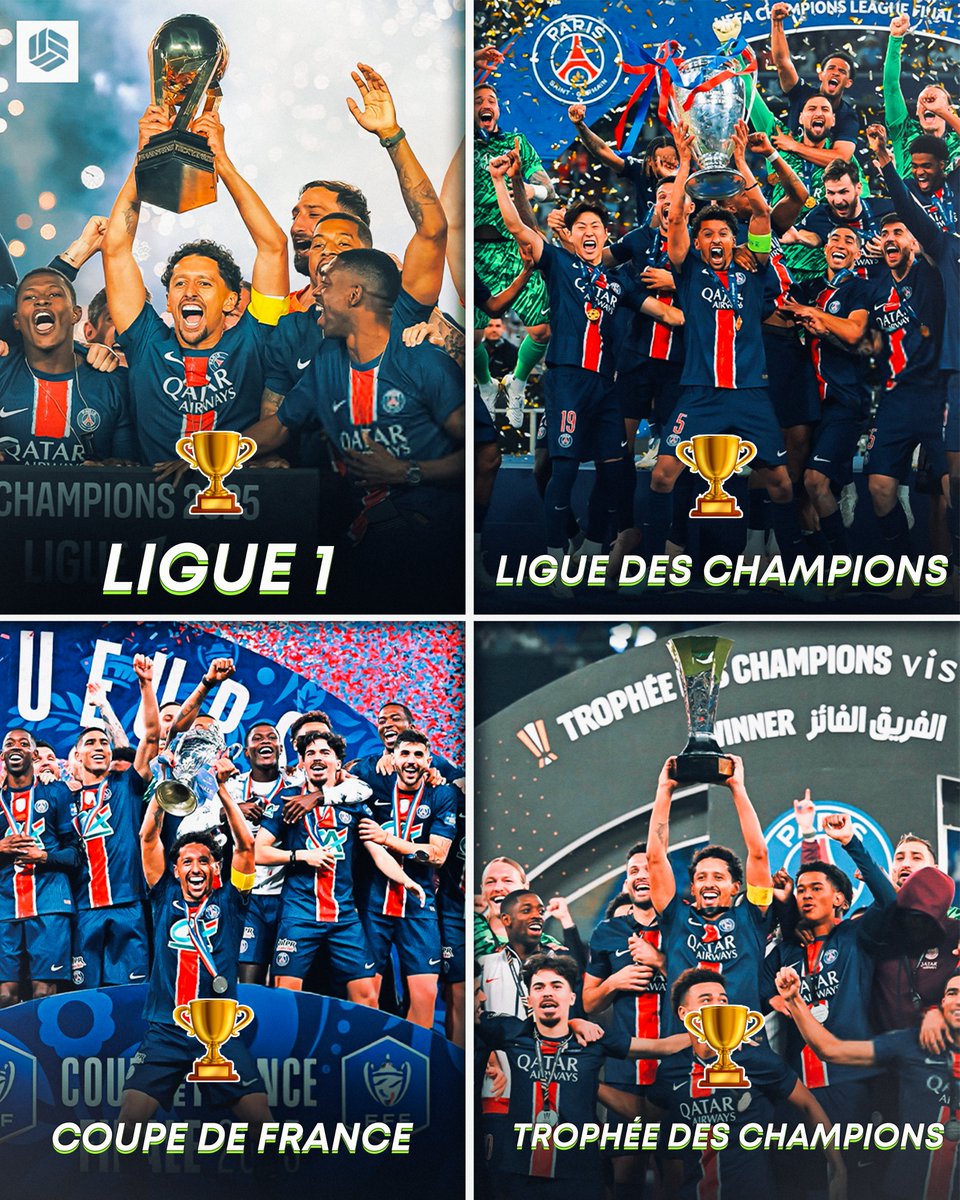 🚨 QUADRUPLÉ DU PSG : C'EST LA MEILLEURE SAISON DE L'HISTOIRE DU CLUB !!! ❤️💙🏆🏆🏆🏆