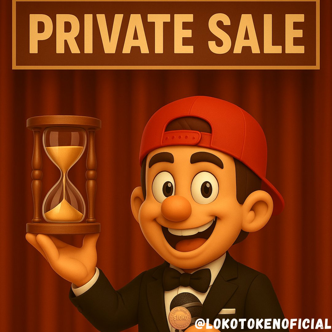 🚨 LAST WEEK of the $LOKO PRIVATE SALE!

Only 5M tokens at $0.005
🔥 Meme + Education + Real Tokenomics
Here you laugh, learn &amp; earn — no dev fantasy, no whale trap.
🧠 Limited supply. Real structure.
🎯 TGE: $0.010 on July 29

👉 Apply now: form.jotform.com/Loko_Token/pri…