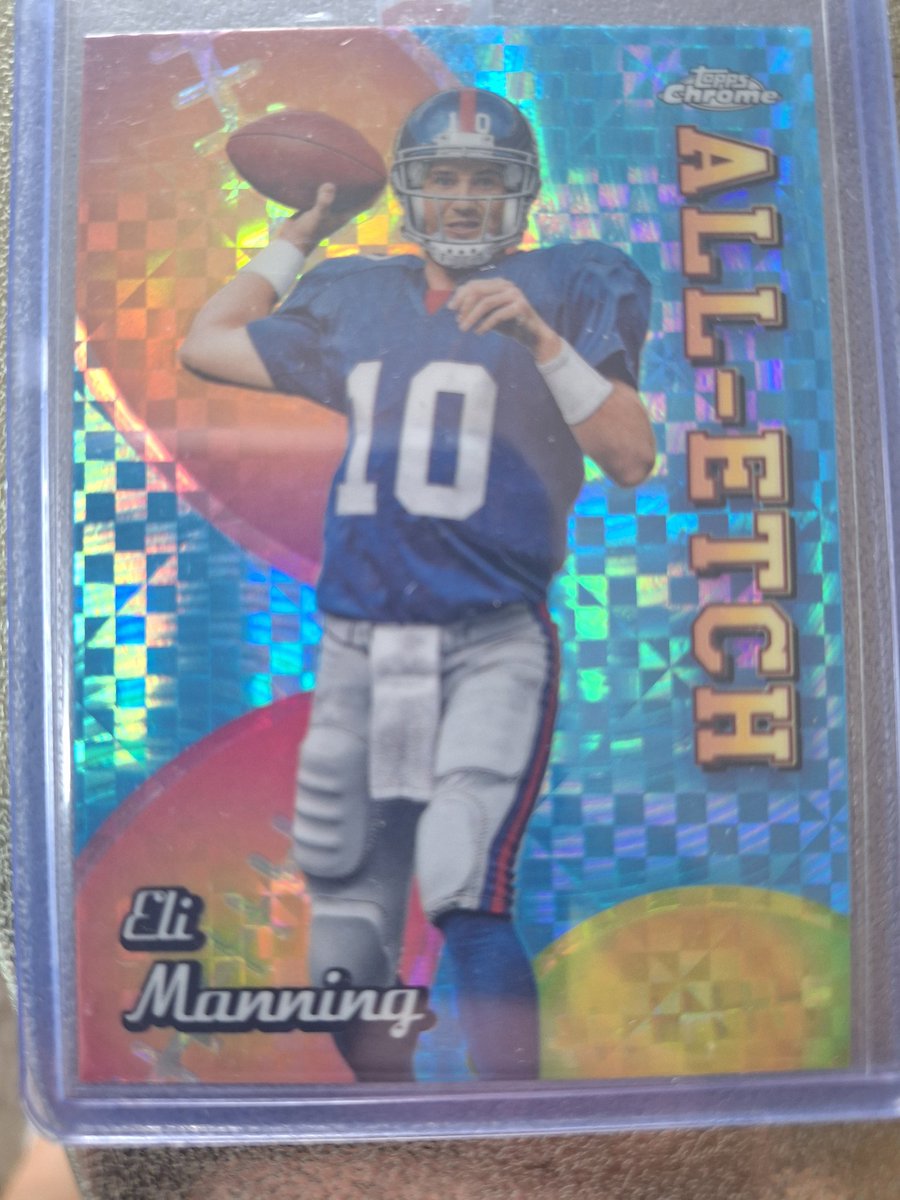 Eli Manning #1,153

Old school design shiny fun add thanks to <a href="/TyRecino/">Ty</a> !

Always looking for more <a href="/CardPurchaser/">Card Purchaser</a> !