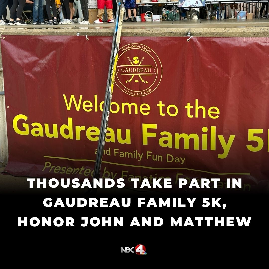 Roughly 1,100 people took part in a walk or run in person, along with more than 1,300 virtually in the U.S., Canada and around the world. nbc4i.co/3ZJ7Fau?utm_me…