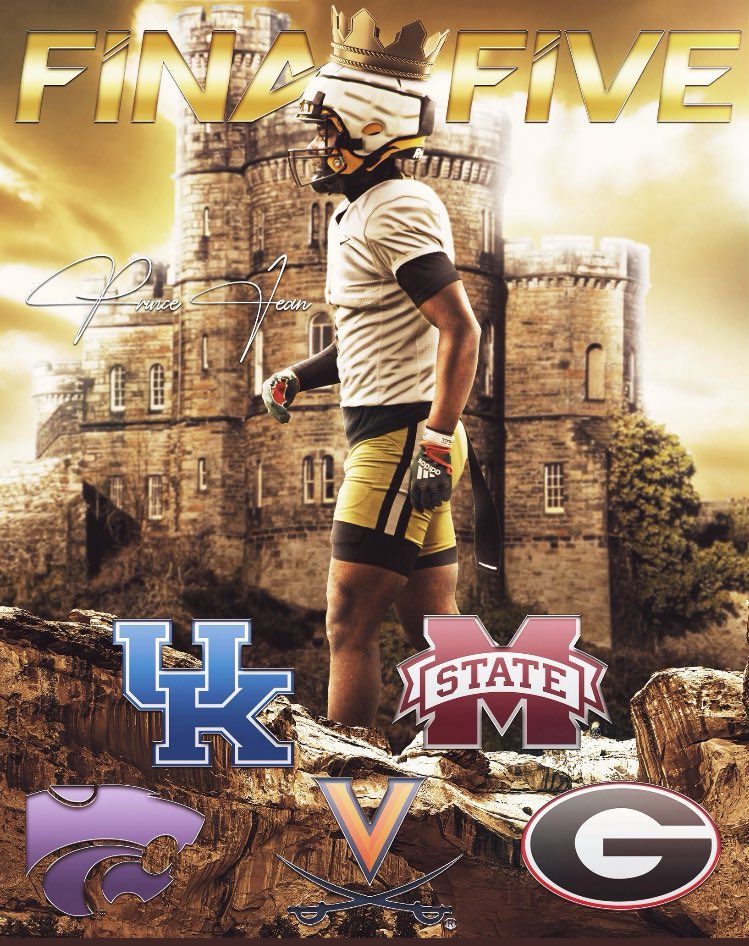 Prince Jean (@pr11ncej1) on Twitter photo FINAL FIVE !! Home?? 🤷🏾♂️
<a href="/CfbRalb/">CFB Ralb</a> <a href="/ChadSimmons_/">ChadSimmons</a> <a href="/benjaminwolk/">Benjamin Wolk</a> <a href="/samspiegs/">Sam Spiegelman</a> <a href="/JeremyO_Johnson/">Jeremy Johnson</a> <a href="/adamgorney/">Adam Gorney</a> <a href="/galloway__drew/">Drew Galloway</a> <a href="/PolacheckKSR/">Jacob Polacheck</a> @JedMay <a href="/RecruitGeorgia/">Recruit Georgia</a> <a href="/FCRecruits/">First Choice Recruiting</a> <a href="/BrandonHuffman/">Brandon Huffman</a> <a href="/On3Keith/">Keith Niebuhr</a> <a href="/SWiltfong_/">Steve Wiltfong</a> #AGTG FINAL FIVE !! Home?? 🤷🏾♂️
<a href="/CfbRalb/">CFB Ralb</a> <a href="/ChadSimmons_/">ChadSimmons</a> <a href="/benjaminwolk/">Benjamin Wolk</a> <a href="/samspiegs/">Sam Spiegelman</a> <a href="/JeremyO_Johnson/">Jeremy Johnson</a> <a href="/adamgorney/">Adam Gorney</a> <a href="/galloway__drew/">Drew Galloway</a> <a href="/PolacheckKSR/">Jacob Polacheck</a> @JedMay <a href="/RecruitGeorgia/">Recruit Georgia</a> <a href="/FCRecruits/">First Choice Recruiting</a> <a href="/BrandonHuffman/">Brandon Huffman</a> <a href="/On3Keith/">Keith Niebuhr</a> <a href="/SWiltfong_/">Steve Wiltfong</a> #AGTG