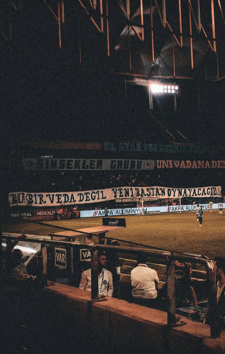 BU BİR VEDA DEĞİL
YENİ BAŞTAN OYNAYACAĞIZ