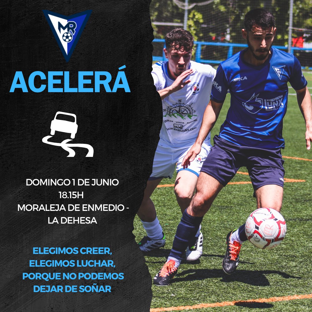 Este fin de semana no es uno cualquiera… es el que llevamos soñando toda la temporada. Soñamos con el ascenso a categoría autonómica, y queremos que sepáis algo: estamos orgullosos de vosotros, pase lo que pase 👏🙌

En la curva… ¡ACELERÁ! 💥🚗💨