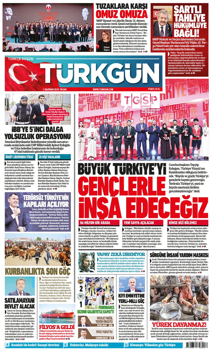 Türkgün Gazetesi tweet media